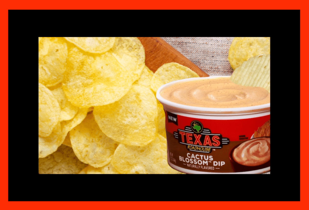 Texas Roadhouse, cactus blossom, dip